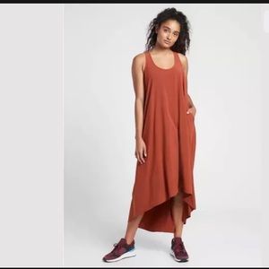 ATHLETA Presidio Dress Russet Brown NWT